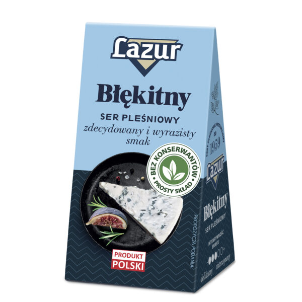 Ser błękitny Lazur trójkąt