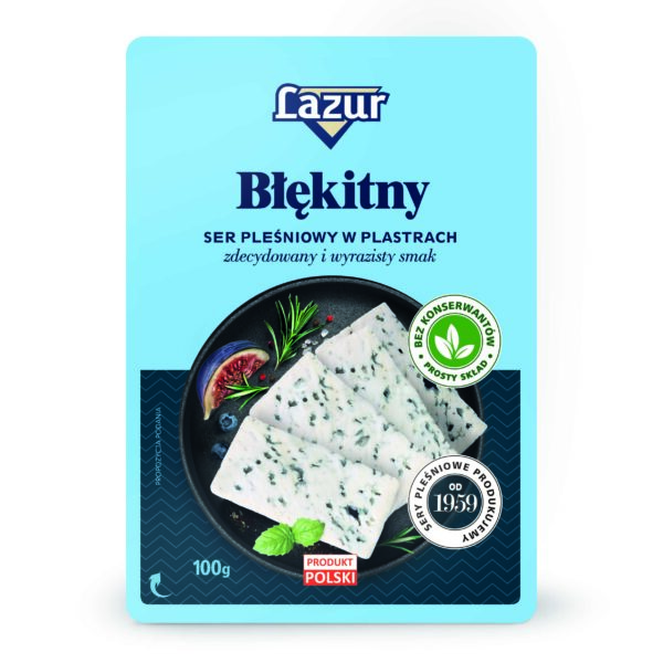 Ser błękitny Lazur plastry
