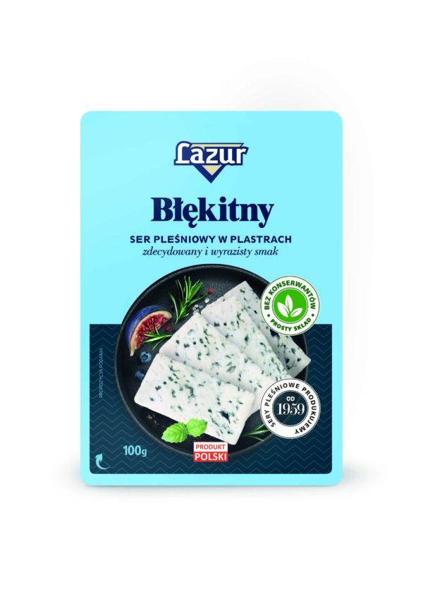 Ser błękitny Lazur plastry