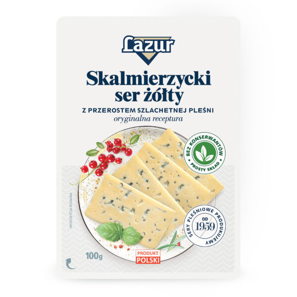 Ser skalmierzycki Lazur w plastrach