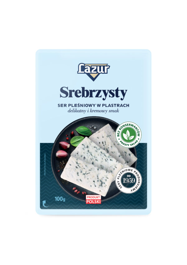 plastry_Srebrzysty-Lazur Ser pleśniowy w plastrach Lazur Srebrzysty